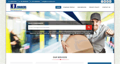 Desktop Screenshot of kexcouriers.com