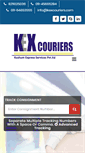 Mobile Screenshot of kexcouriers.com
